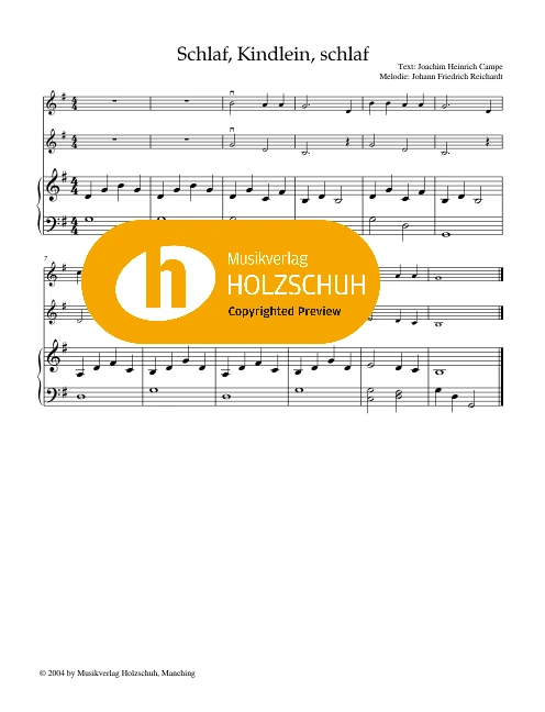 Schlaf, Kindlein, schlaf